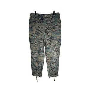 NWOT Tru-spec 100% Cotton Digital Military Camouflage Cargo Pants Medium Regular
